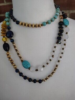 Bohemian statement necklace